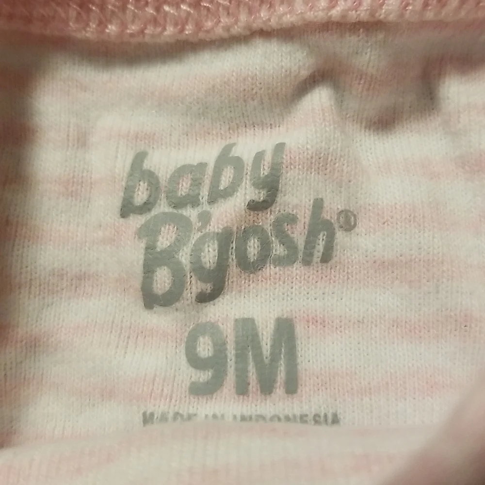 Baby B'Gosh Baby Girl's Stripe Long Sleeve Onesie